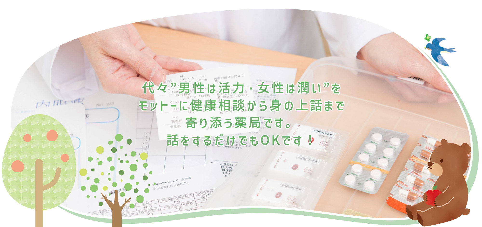 豊橋市浜道町南側 浜道停留所 薬局